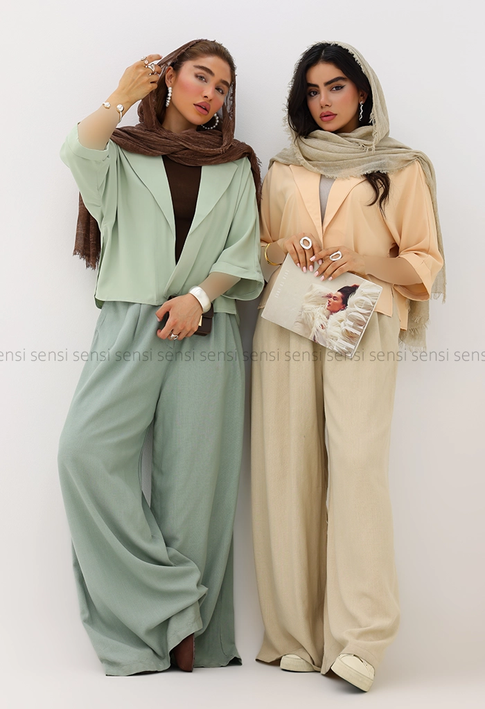 کت ژاکلین آستین کوتاه کد1005970